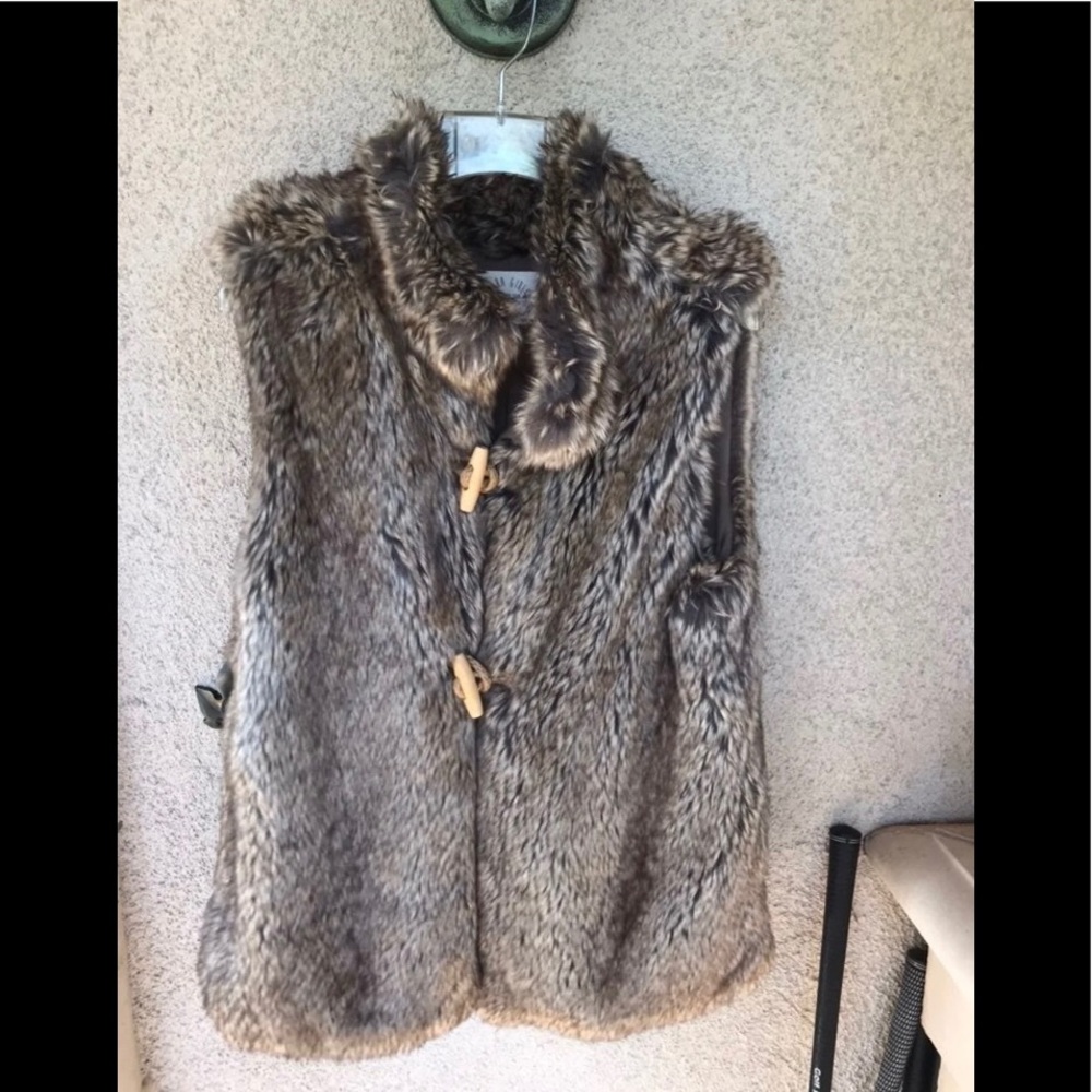 Zara Kids Faux Fur Vest